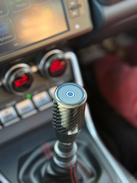 Shift Sync — Customizable Carbon Fibre OLED Shift Knob [Pre-Order]